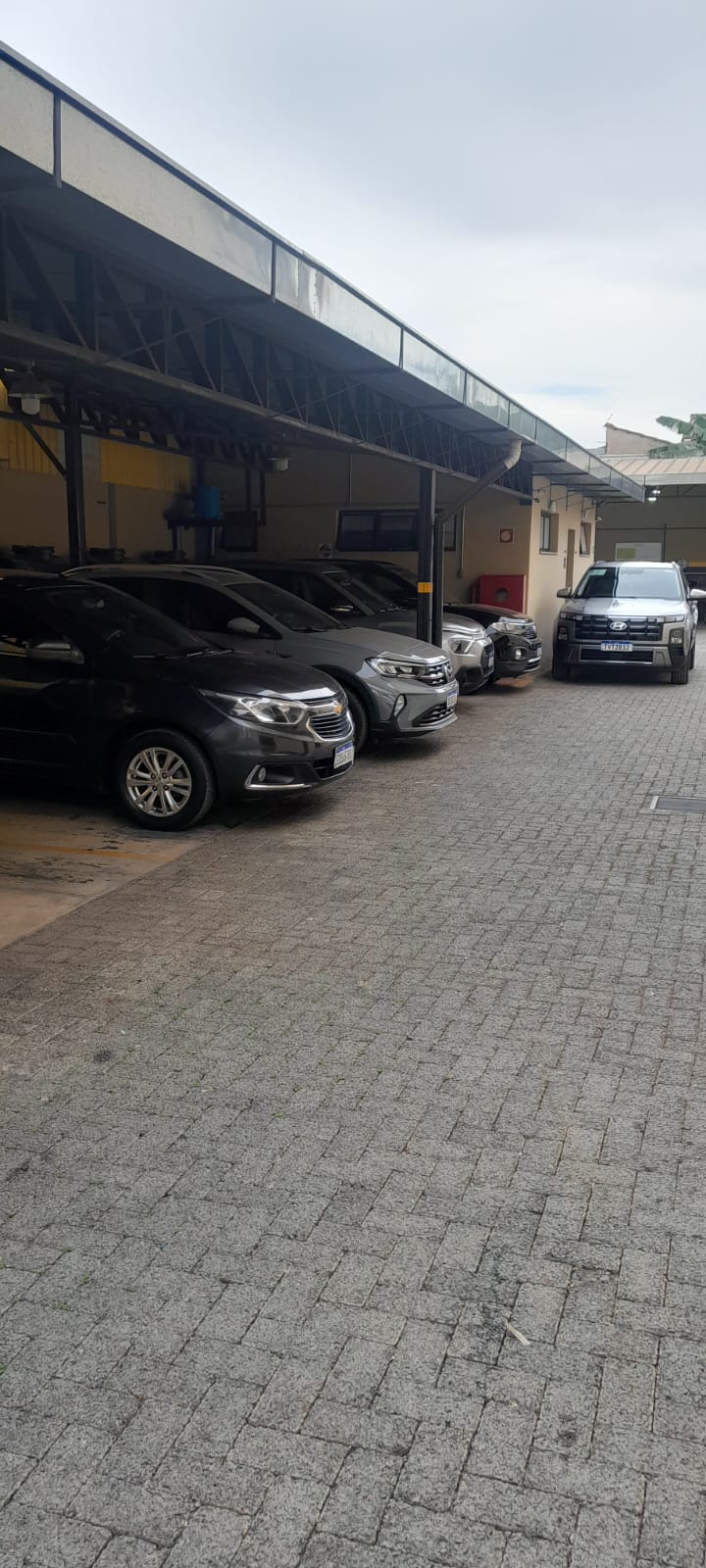 Espaço para guardar internamente